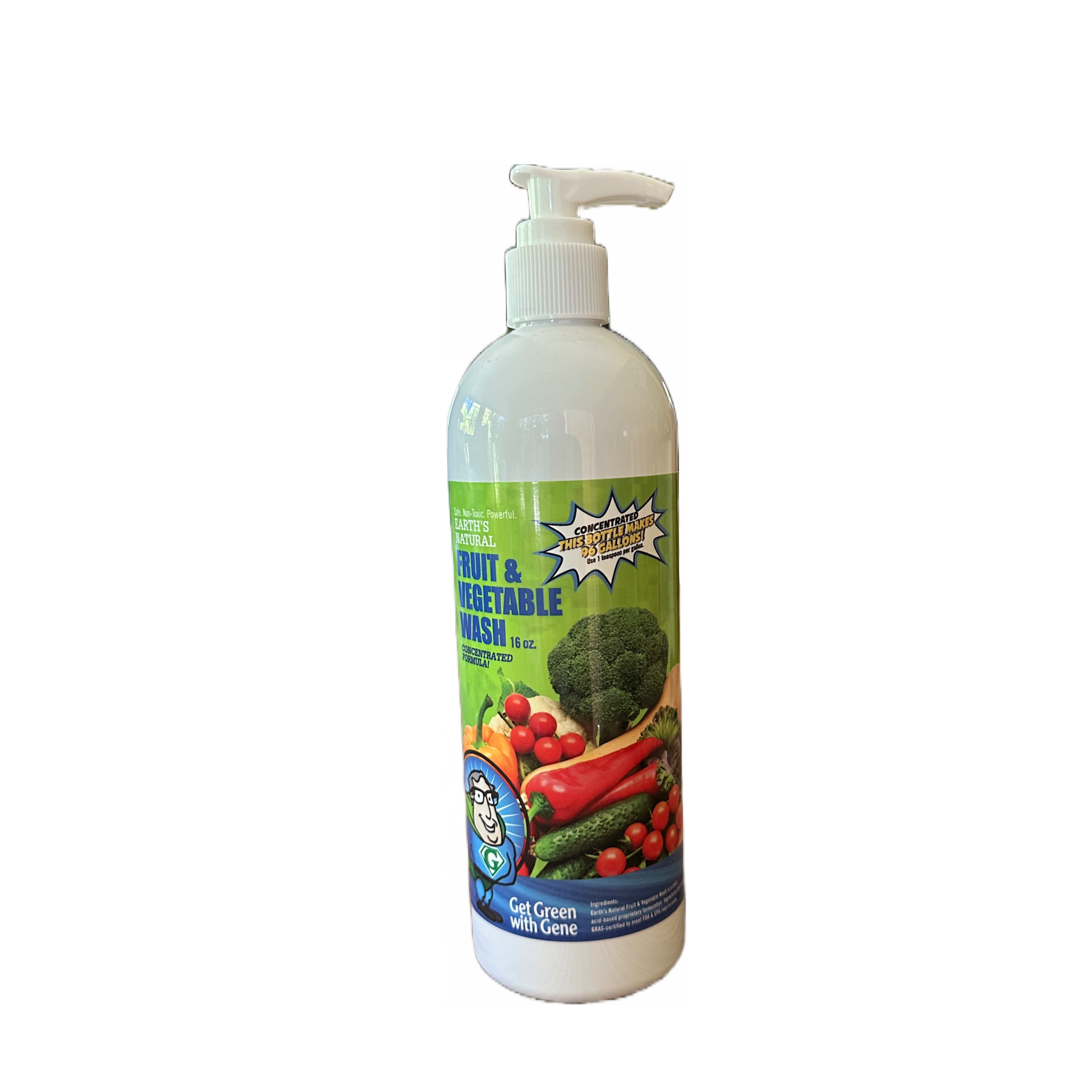 Veggie Wash Fruit & Vegetable Wash, Produce Wash and Cleaner, 2-Pack Spray,  32 Fluid Ounce